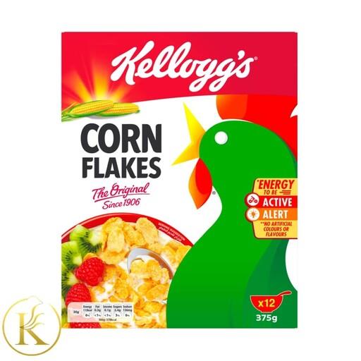 کورن فلکس میوه ای خروس اورجینال کلاگز 375 گرمی kelloggs